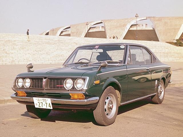 Toyota Mark II (RT71, RT72, RT75) 1 поколение, рестайлинг, купе (02.1970 - 01.1971)